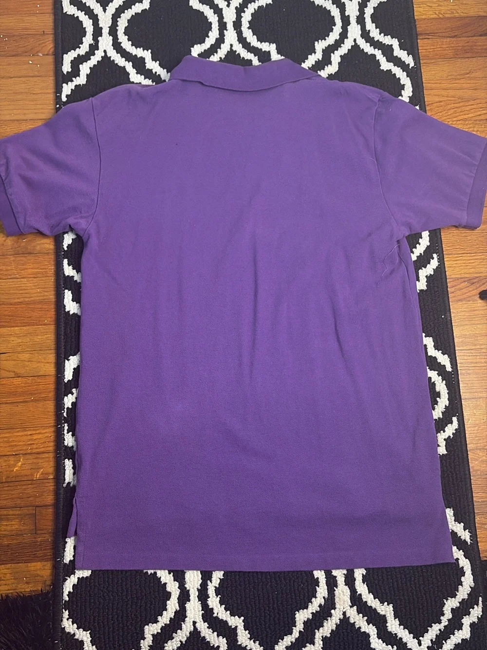 Polo by Ralph Lauren Purple Kids Short Sleeve Polo with Yellow Pony